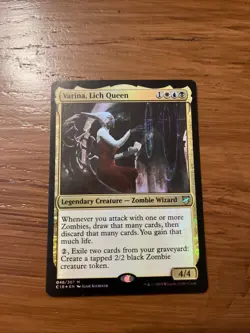 MTG Varina, Lich Queen *FOIL* Commander 2018 NM-Mint - Image 1