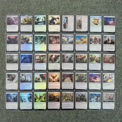 Bloomburrow 0001-0040 Foil Complete Set WHITE Beza Dawn’s Truce Pack Fresh NM - Image 1