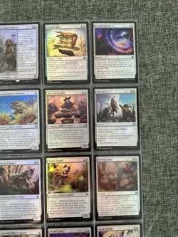 Bloomburrow 0001-0040 Foil Complete Set WHITE Beza Dawn’s Truce Pack Fresh NM - Image 4