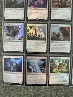 Bloomburrow 0001-0040 Foil Complete Set WHITE Beza Dawn’s Truce Pack Fresh NM - Image 5