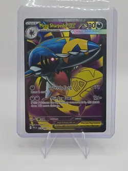 Mega Sharpedo ex 113/94 Pokemon Phantasmal Flames Ultra Rare Full Art Pack Fresh - Image 1