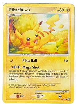 Pokemon TCG - Pikachu, 71/99, Arceus, Common - Image 1
