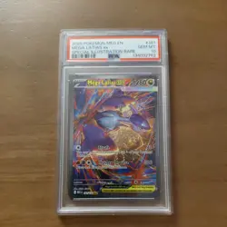 2025 POKEMON MEG EN-MEGA EVOLUTION #181 MEGA LATIAS EX PSA 10 - Image 1