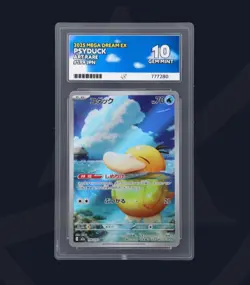 Psyduck 199/193 Art Rare - MEGA Dream ex JPN Pokemon TCG - ACE 10 Gem Mint - Image 1