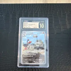Pokemon Mudsdale CGC 10 Pristine Sv5k Wild Force 078/071 2024 Art Rare Holo - Image 1