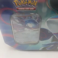 POKEMON AZURE LEGENDS FACTORY SEALED TIN - KYOGRE EX (5 Packs)(Tin Dented) - Image 3