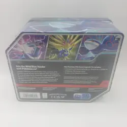 POKEMON AZURE LEGENDS FACTORY SEALED TIN - KYOGRE EX (5 Packs)(Tin Dented) - Image 4