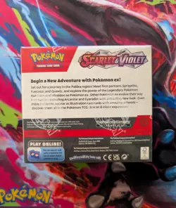 Scarlet & Violet Base Set Booster Box (36 Packs) Pokemon TCG - New/Sealed, ENG - Image 3