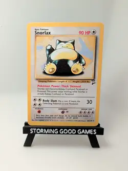 Snorlax 30/130 - Pokemon Base Set 2 Rare Unlimited WOTC Non-Holo - Image 1