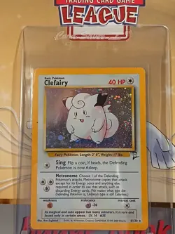 Clefairy - Pokemon Base Set 2 6/130 - Holo - Ungraded (MP) - Image 3