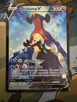 Pokemon TCG Astral Radiance Holo Ultra Rare Garchomp v TG23/TG30 NM Condition - Image 1