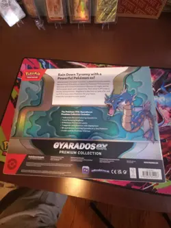Pokemon TCG Gyarados EX Premium Collection - GameStop Exclusive - New Sealed - Image 2