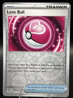Pokemon TCG - Love Ball - 156/167 - Twilight Masquerade - Reverse Holo - Image 1