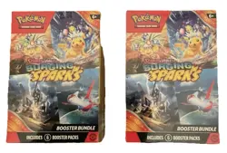 Pokemon TCG Scarlet And Violet Surging Sparks Booster Bundle New and Seal 2 Pack - Image 1