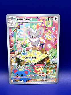 Cinccino 183 Temporal Forces Illustration Rare Pokemon TCG - NM - Image 1