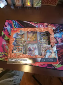 Pokemon TCG: Charizard ex Premium Collection Box - 6 Packs - Image 1