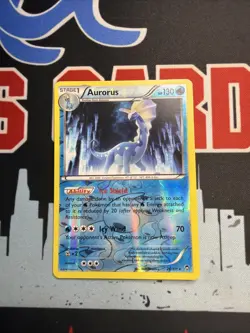 Aurorus 26/111 Furious Fists Cosmos Holo Rare Pokemon Card - Image 1