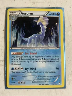 Aurorus 26/111 Furious Fists Cosmos Holo Rare Pokemon Card - Image 1