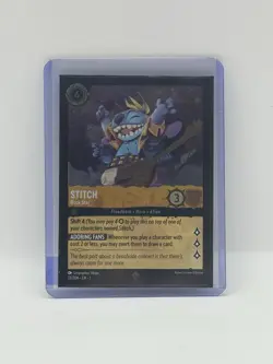 Disney Lorcana Stitch Rock Star 23/204 Super Rare Non- Foil NM First Chapter - Image 1