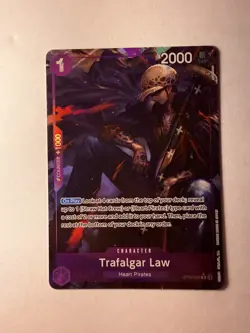 OnePiece TCG Trafalgar Law OP09-069 SR Alternative Art Emperors in the New World - Image 2