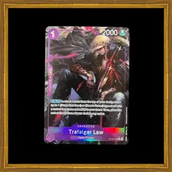 One Piece OP09-069 Emperors in the New World Trafalgar Law Rare Alt Art English - Image 1