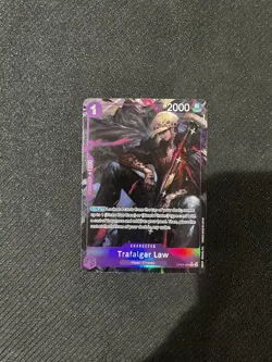 One Piece OP09-069 Emperors in the New World Trafalgar Law Rare Alt Art English - Image 2