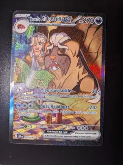 Pokemon TCG Arvens Mabosstiff EX Card 235/182 Sir Destined Rivals - Image 1