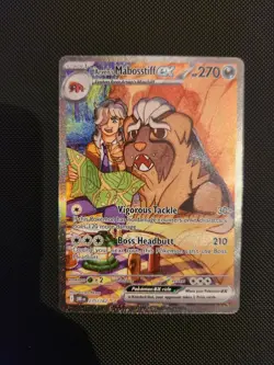 Arvens Mabosstiff EX 235/182 Destined Rivals Full Art Pokemon TCG - Image 1
