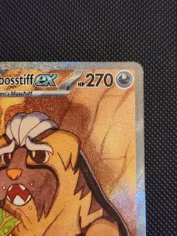 Arvens Mabosstiff EX 235/182 Destined Rivals Full Art Pokemon TCG - Image 4