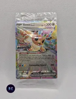 Eevee EX 075/131 Sealed Stamped Promo Prismatic Evolutions Pokemon Card - Image 1