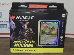 NEW! MTG March of the Machine Calvary Charge Commander Deck MAGIC THE GATHERING - Image 1