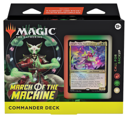 Magic the Gathering: March of the Machine Call for Backup Commander Deck - Image 1