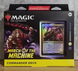 Magic The Gathering - March Of The Machine - Growing Threat Commander Deck - Image 1