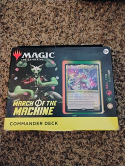 Magic The Gathering: March of the Machine Commander Deck - Call for Backup - Image 1