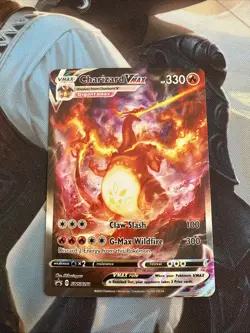 Pokemon TCG Charizard VMAX SWSH261 Sword & Shield Promo Holo Card NM Condition - Image 1