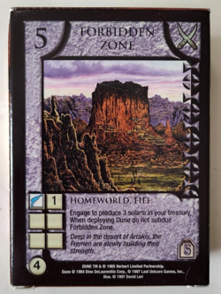 Dune CCG Eye of the Storm Fremen Starter Deck - 60 Cards Opened (1997) - Image 2