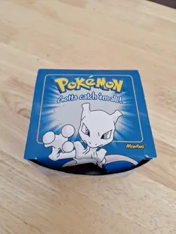1999 Pokemon Burger King Promo - 23k Gold Card - Mewtwo (Blue Box) - Image 2