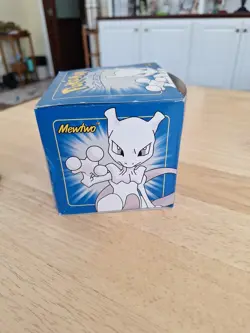 1999 Pokemon Burger King Promo - 23k Gold Card - Mewtwo (Blue Box) - Image 5