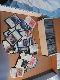 Lot Of Approx 500 VINTAGE Magic The Gathering Trading Cards. Rare. Holos - Image 1