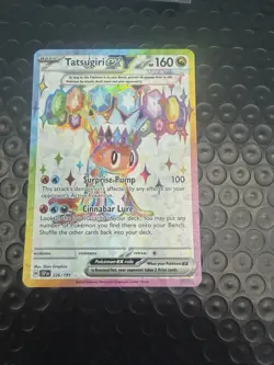 Tatsugiri ex 226/191 Surging Sparks Ultra Rare Full Art Pokemon TCG Card NM - Image 1