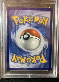 Pokemon TCG Destined Rivals Team Rockets Meowth Card 203/182 PSA 9 - Image 3