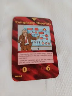 Illuminati card: Conspiracy Theorists - Image 1