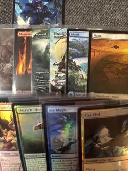 Magic The Gathering 18 Card Lot Foils Full Art Avatar Final Fantasy - Image 5