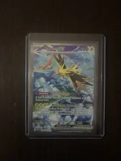 Pokemon TCG Scarlet & Violet 151 Zapdos ex 202/165 Special Illustration Rare SIR - Image 1