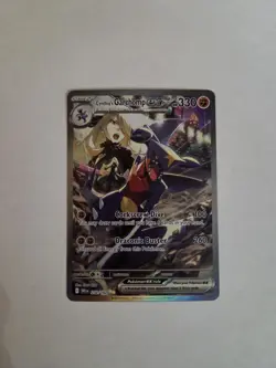 Pokemon TCG Cynthia's Garchomp EX Holo Card 232/182 Sv10: Destined Rivals SIR - Image 1