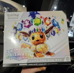 Pokemon TCG Prismatic Evolutions Elite Trainer Box ETB Brand New & Sealed - Image 1