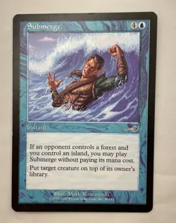 Submerge x1 MTG Nemesis 1x Magic Good Moderate Play MP - Image 1