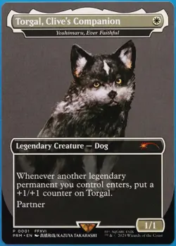 Torgal, Clive's Companion | Yoshimaru, Ever Faithful (MagiCon) Promo NM (509708) - Image 1
