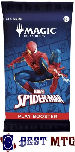Magic The Gathering MTG Marvel's Spider-Man - Play Booster Pack NM Marvel's Spid - Image 1
