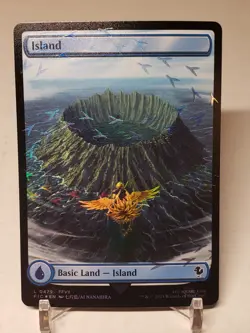 Island (Chocobo Track Foil) Commander: Final Fantasy Foil - Image 1